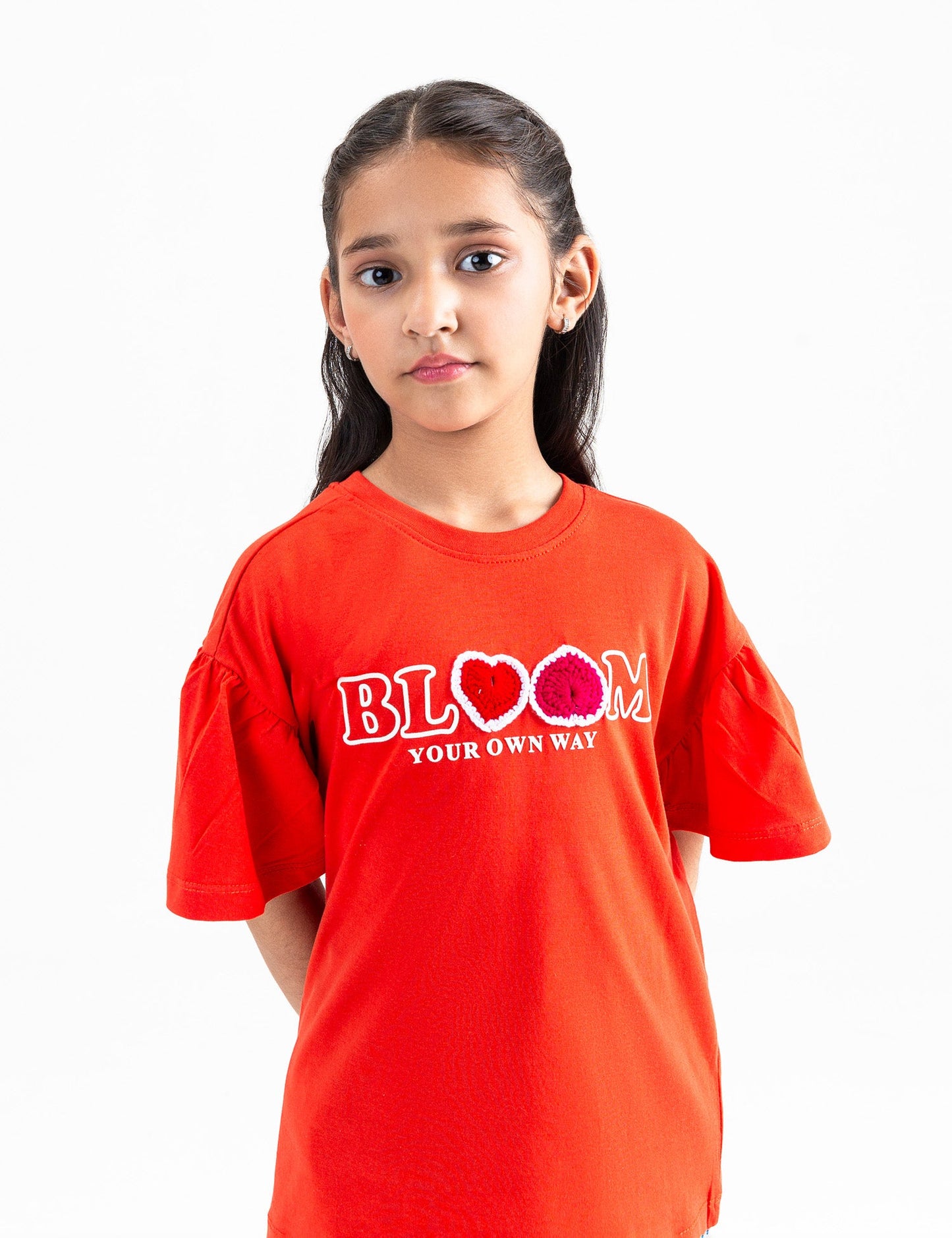 BLOOM YOUR OWN WAY PRINTED T-SHIRT