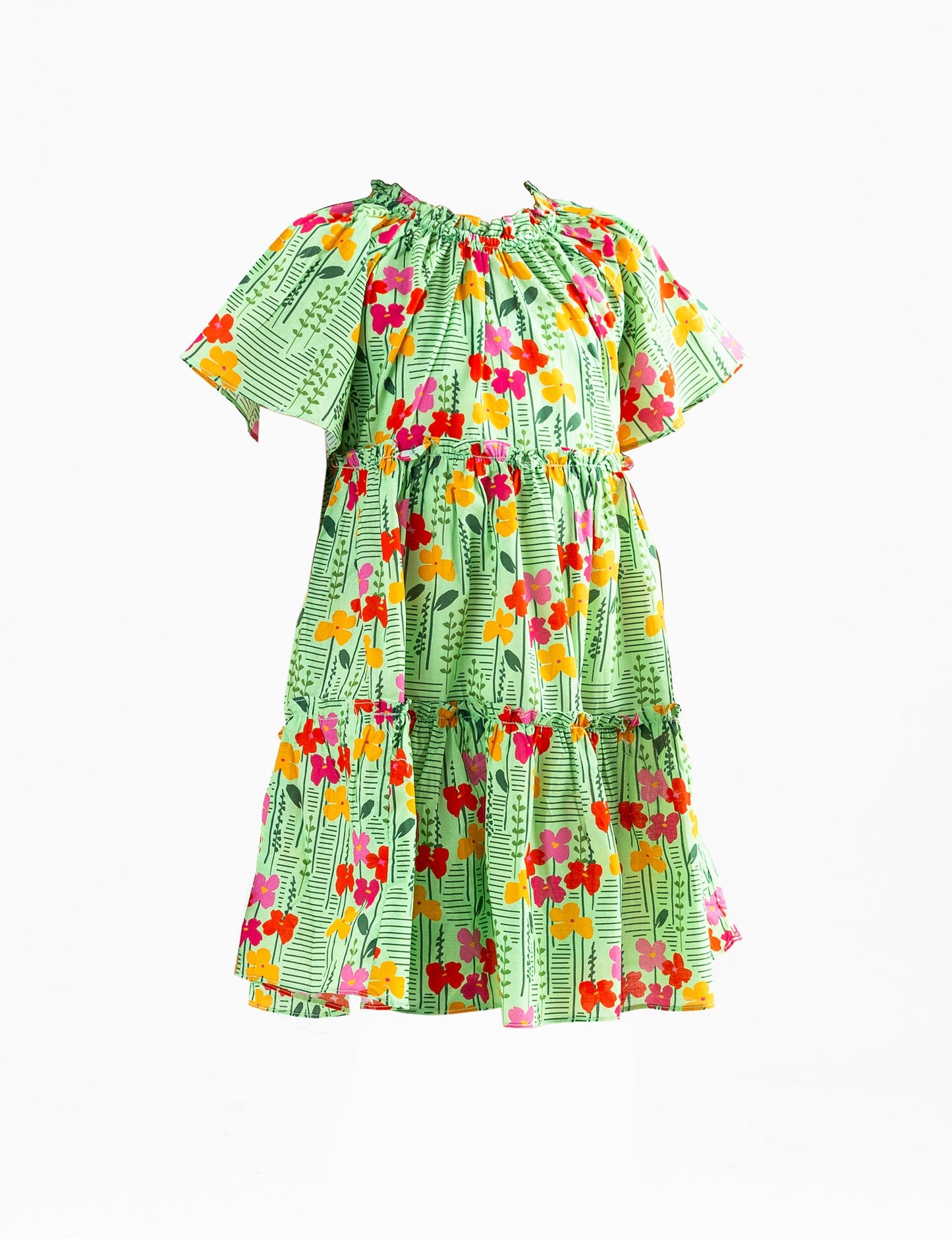 FLORAL PRINTED DRESS