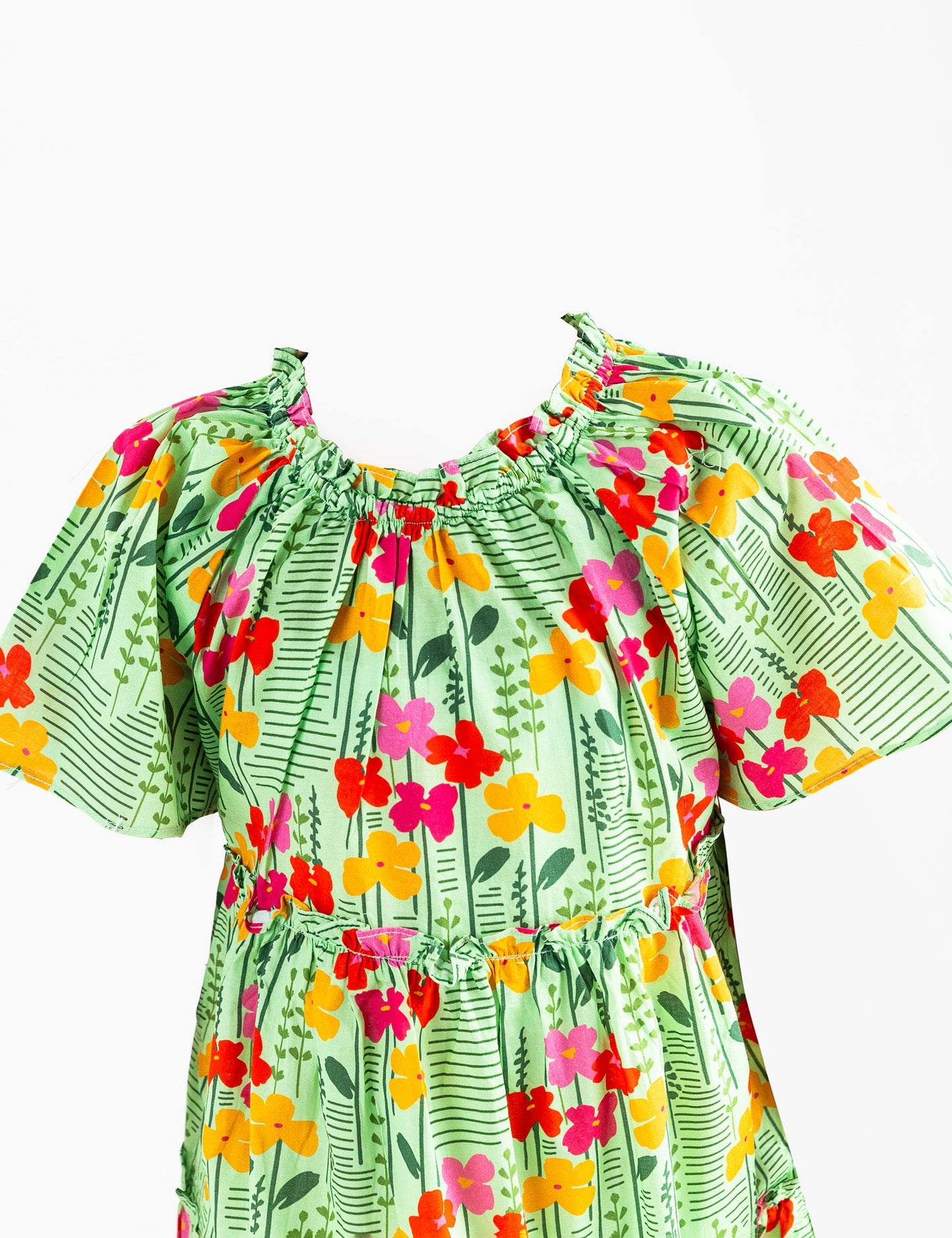 FLORAL PRINTED DRESS
