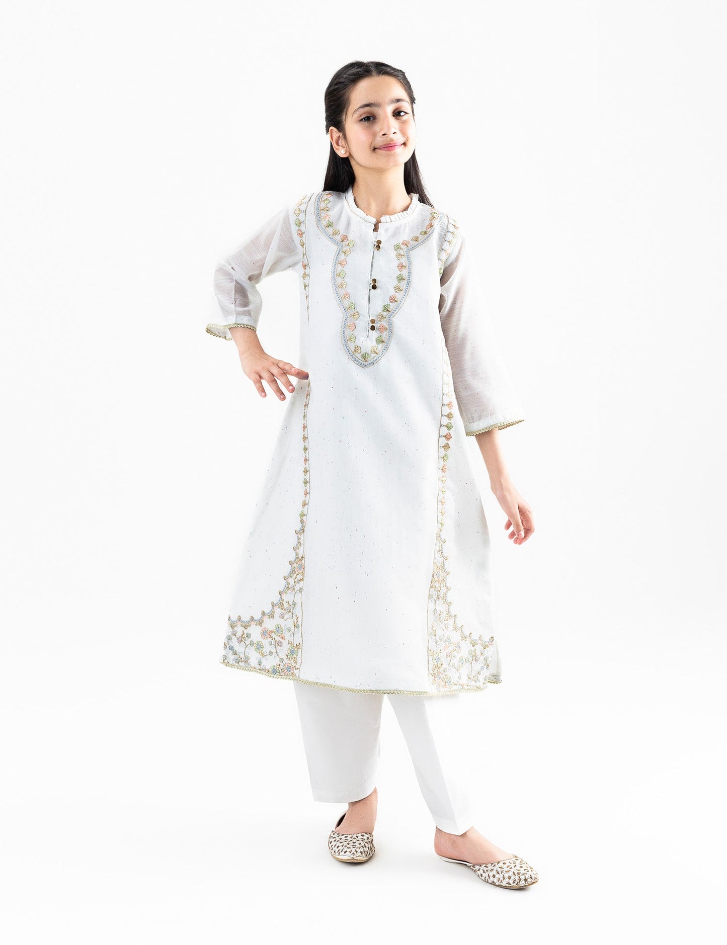 ETHNIC EMBROIDERED DRESS