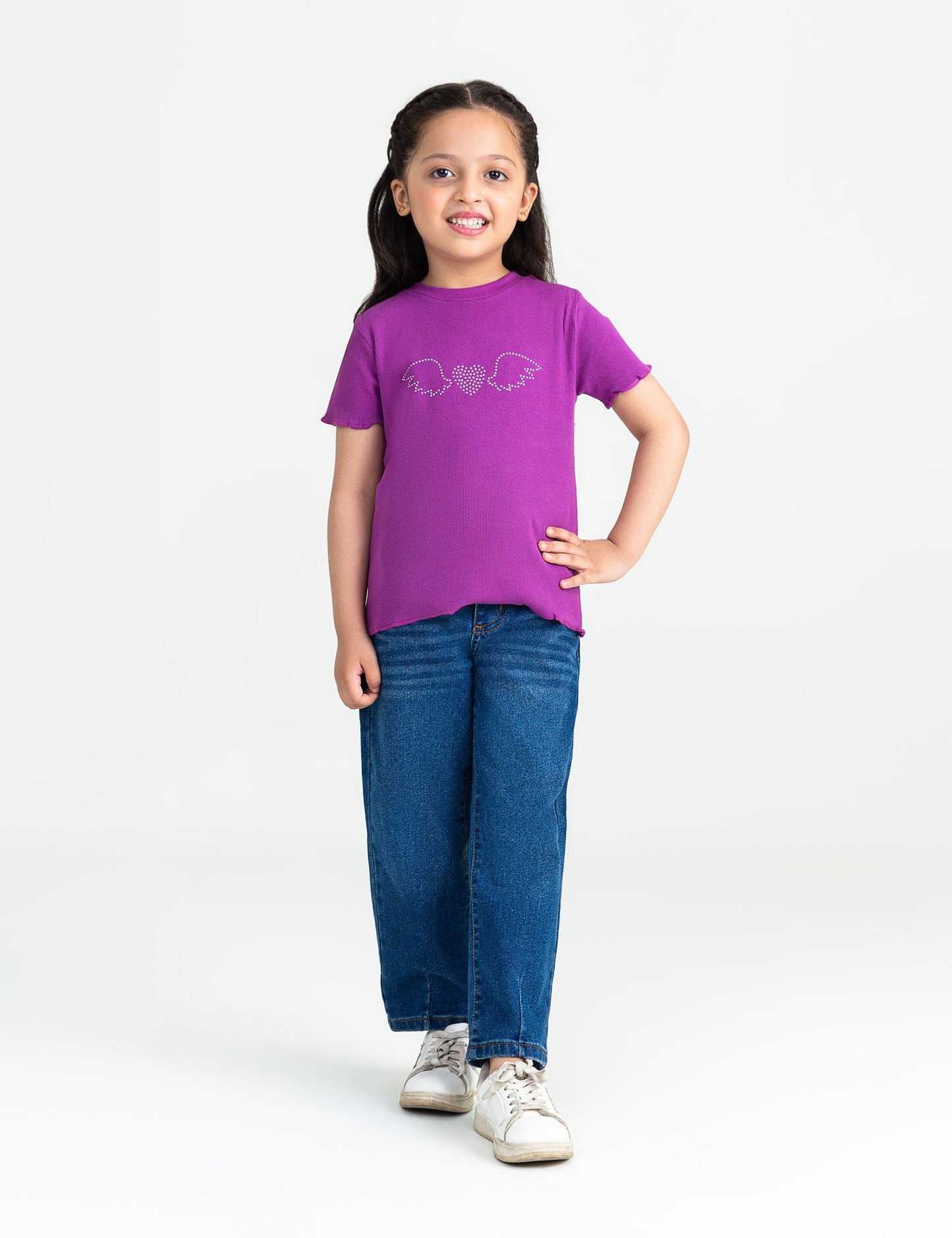 DIMANTIES EMBELISHED T-SHIRT