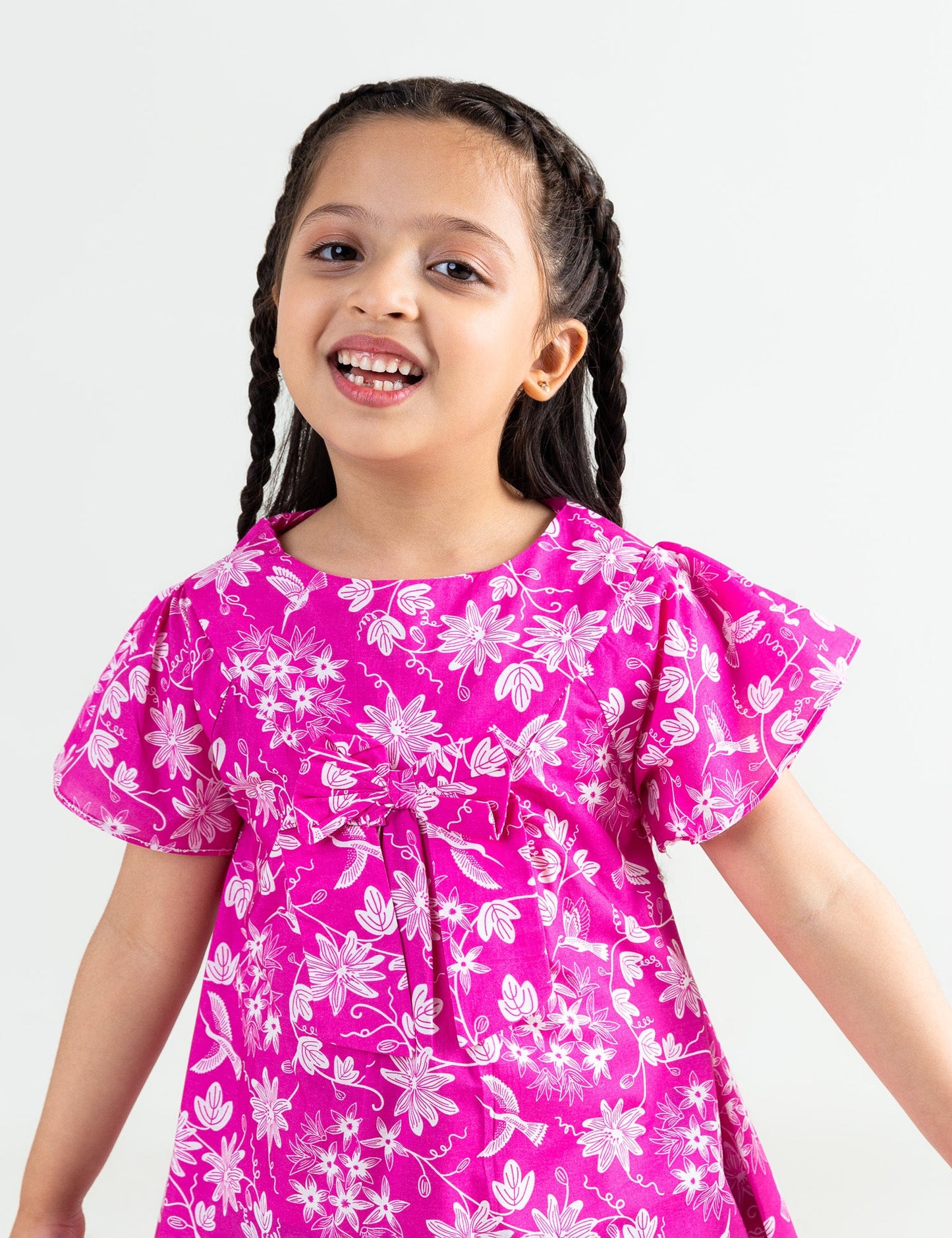 FLORAL PRINTED DRESS