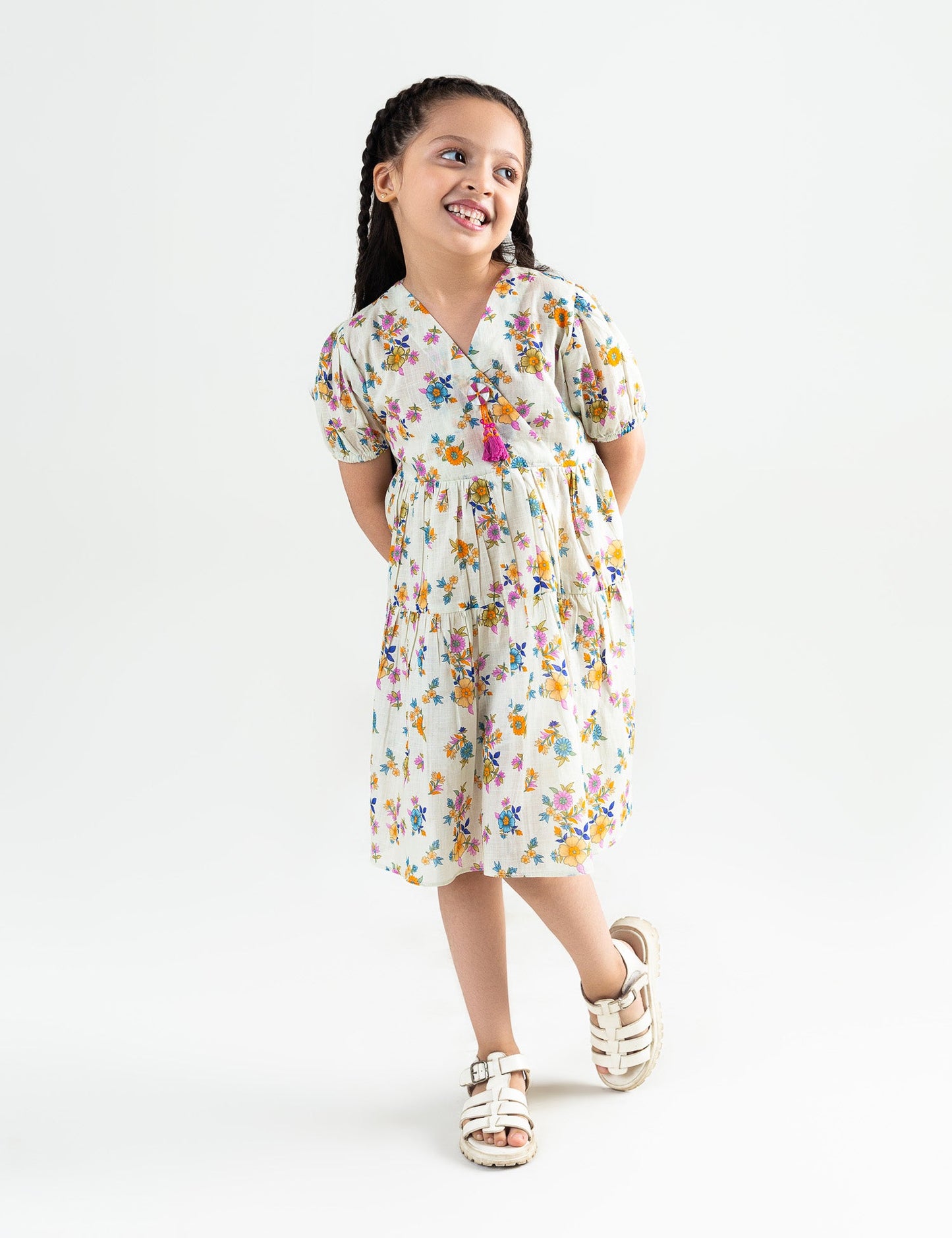 FLORAL PRINTED DRESS