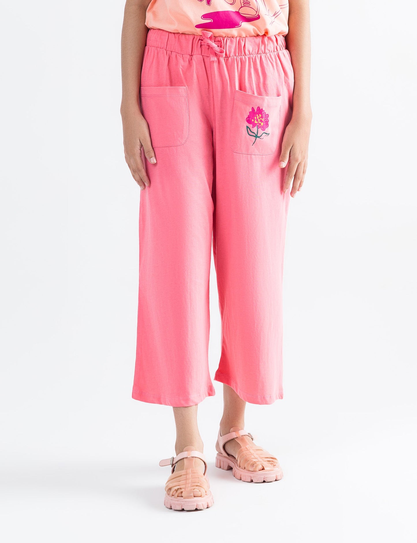 FLORAL PRINTED TROUSER