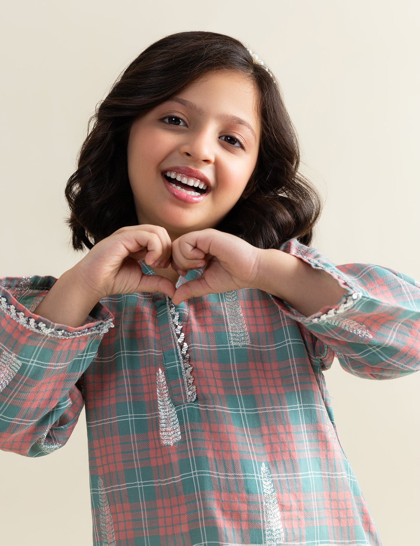 LURIX JACQUARD BOTI KURTI