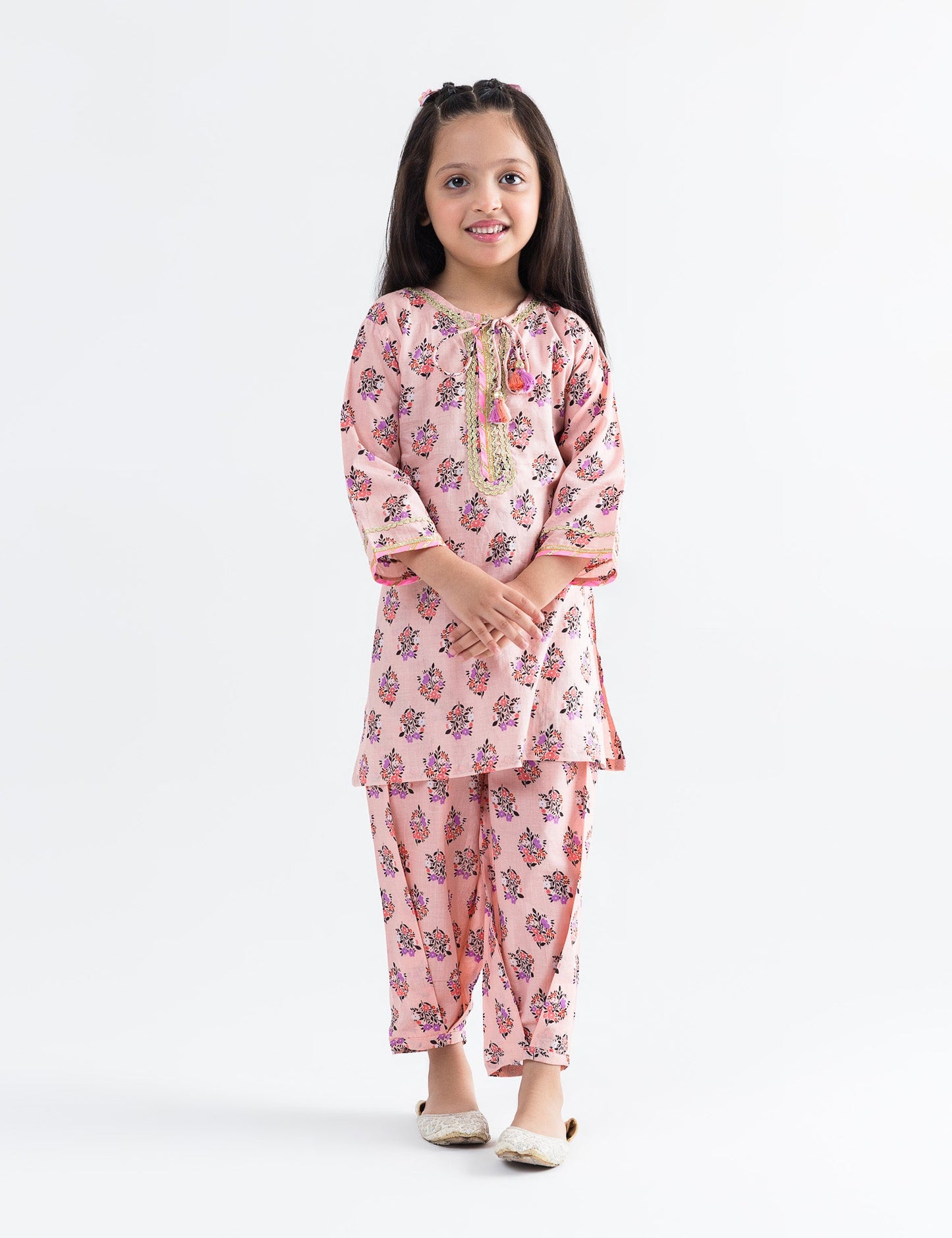 2 PIECE FLORAL PRINTED SUIT
