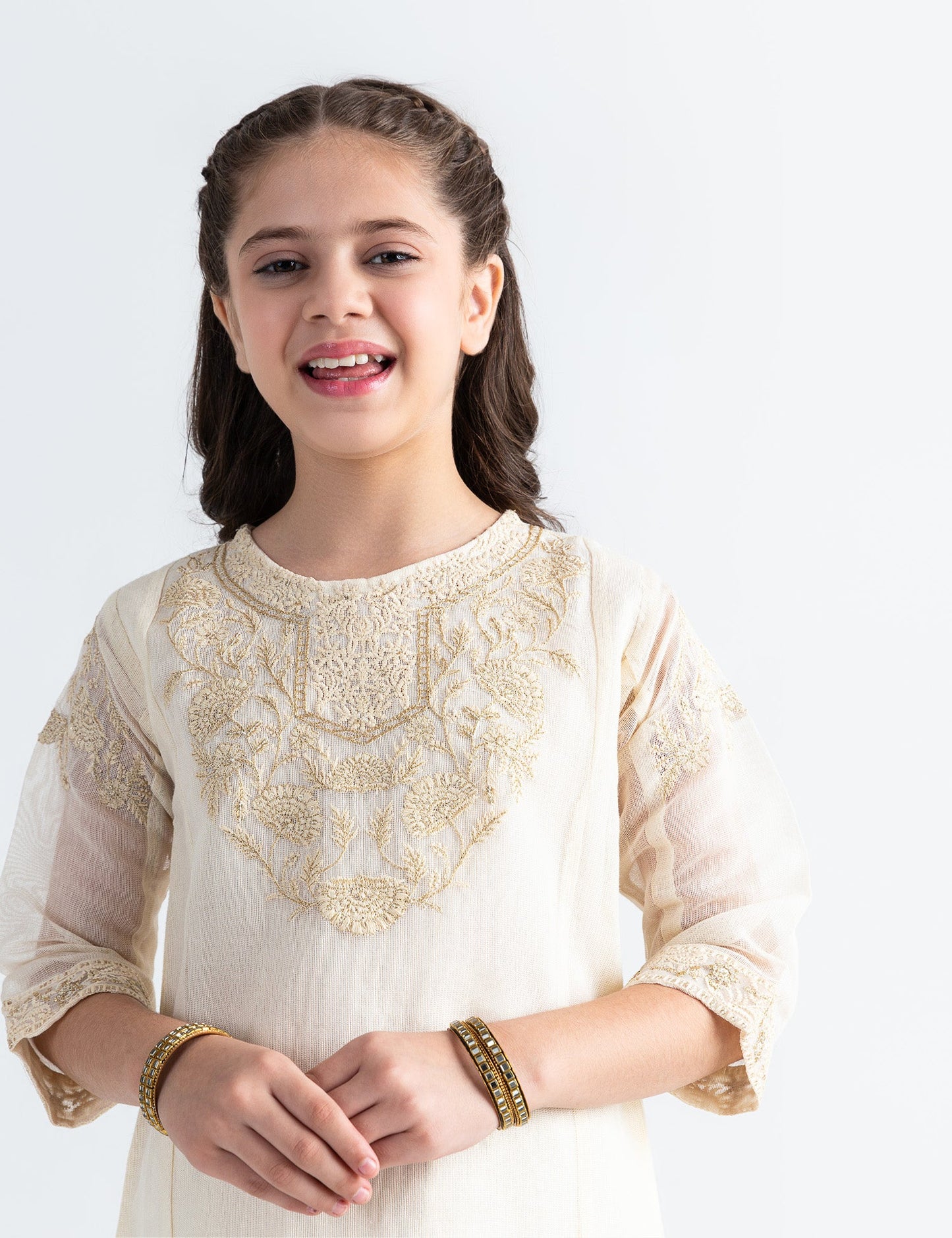 2 PIECE ETHNIC EMBROIDERED SUIT
