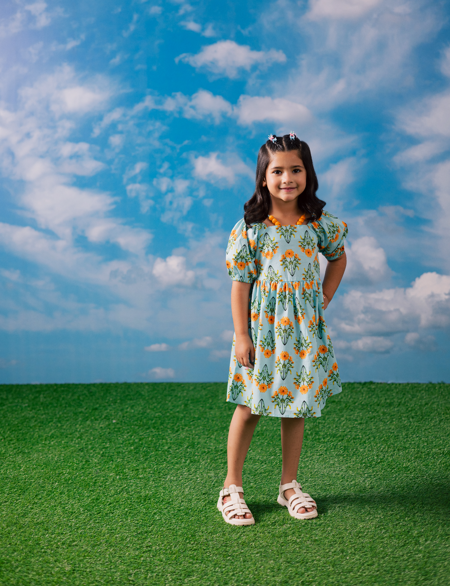 FLORAL PRINTED DRESS