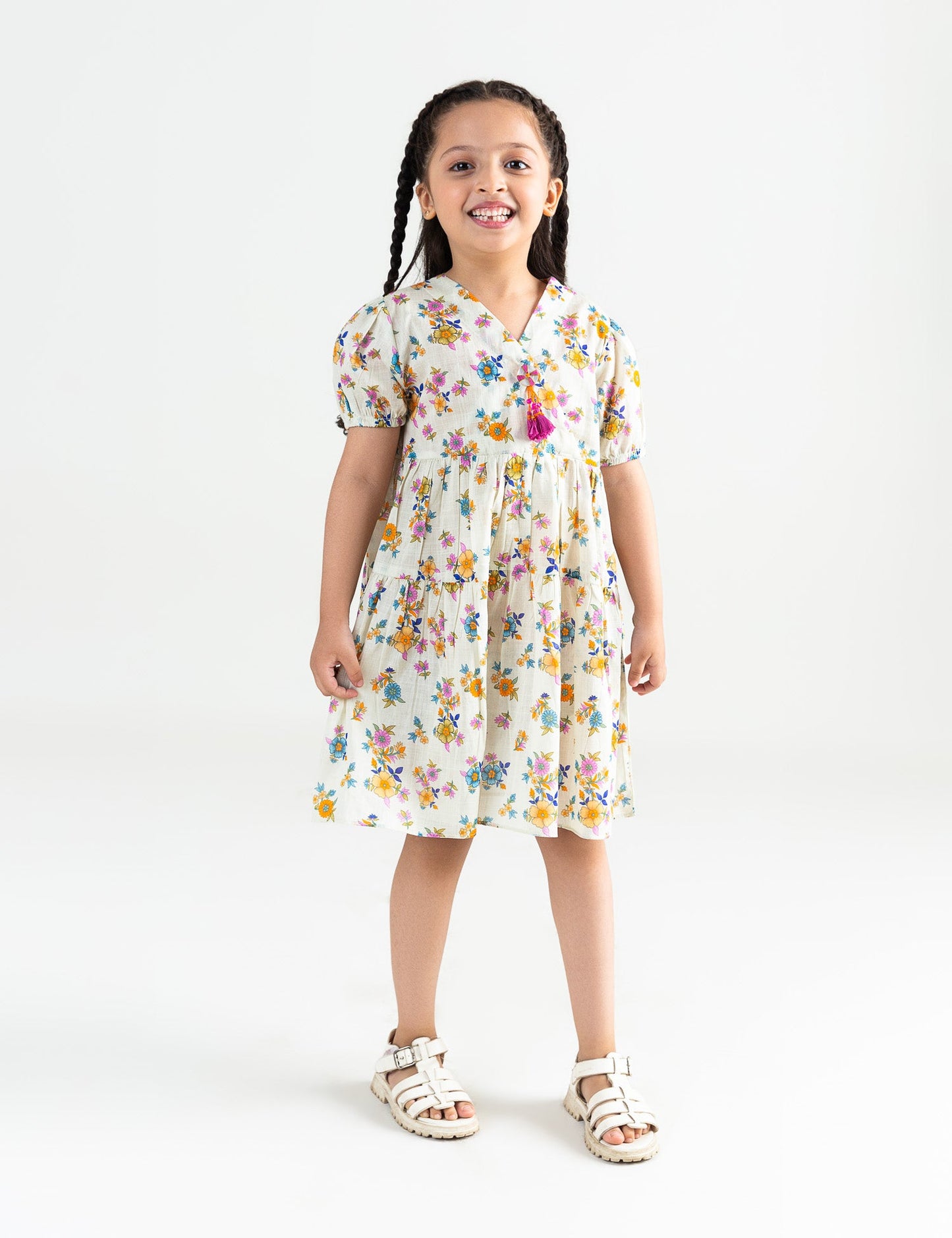FLORAL PRINTED DRESS