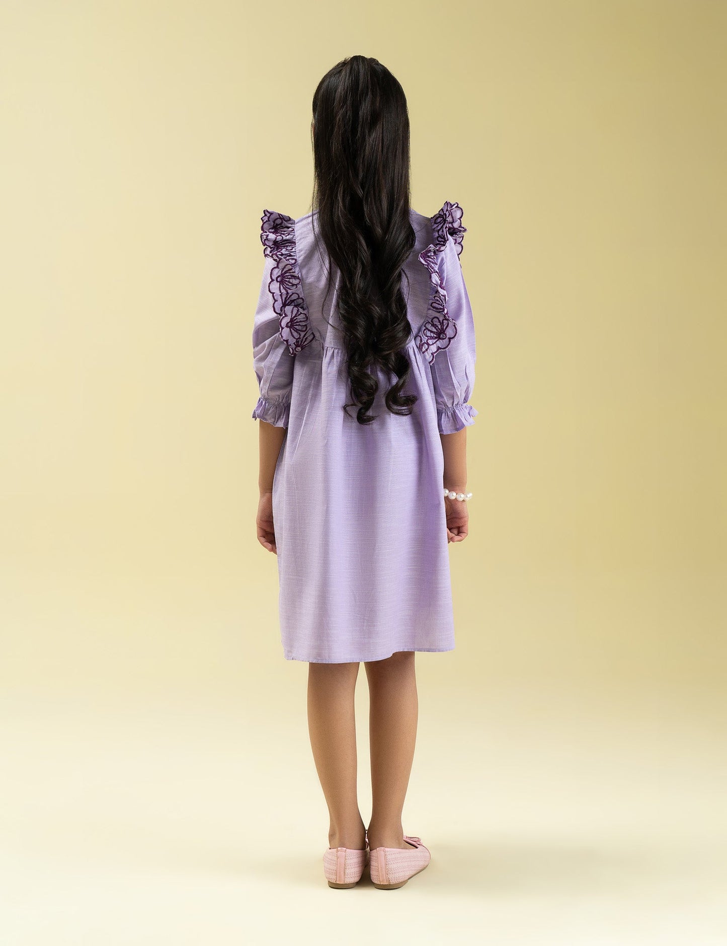 EMBROIDERED DRESS