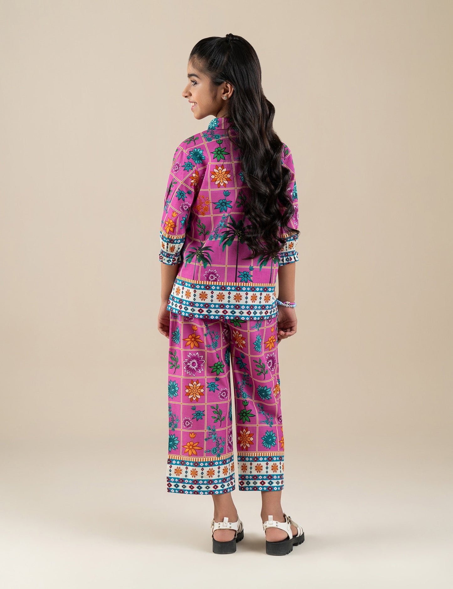 2 PIECE FLORAL PRINTED SUIT