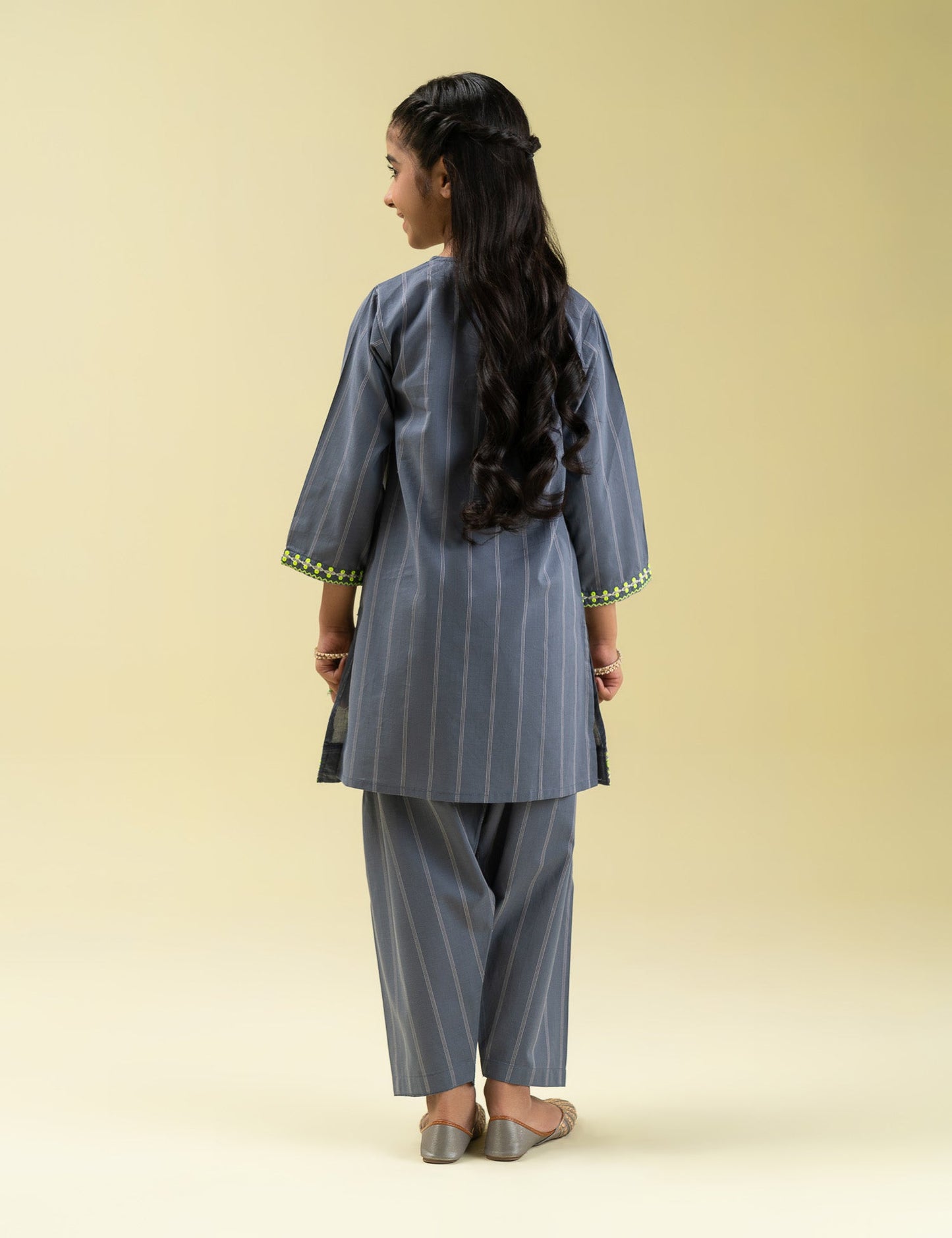 2 PIECE ETHNIC EMBROIDERED SUIT