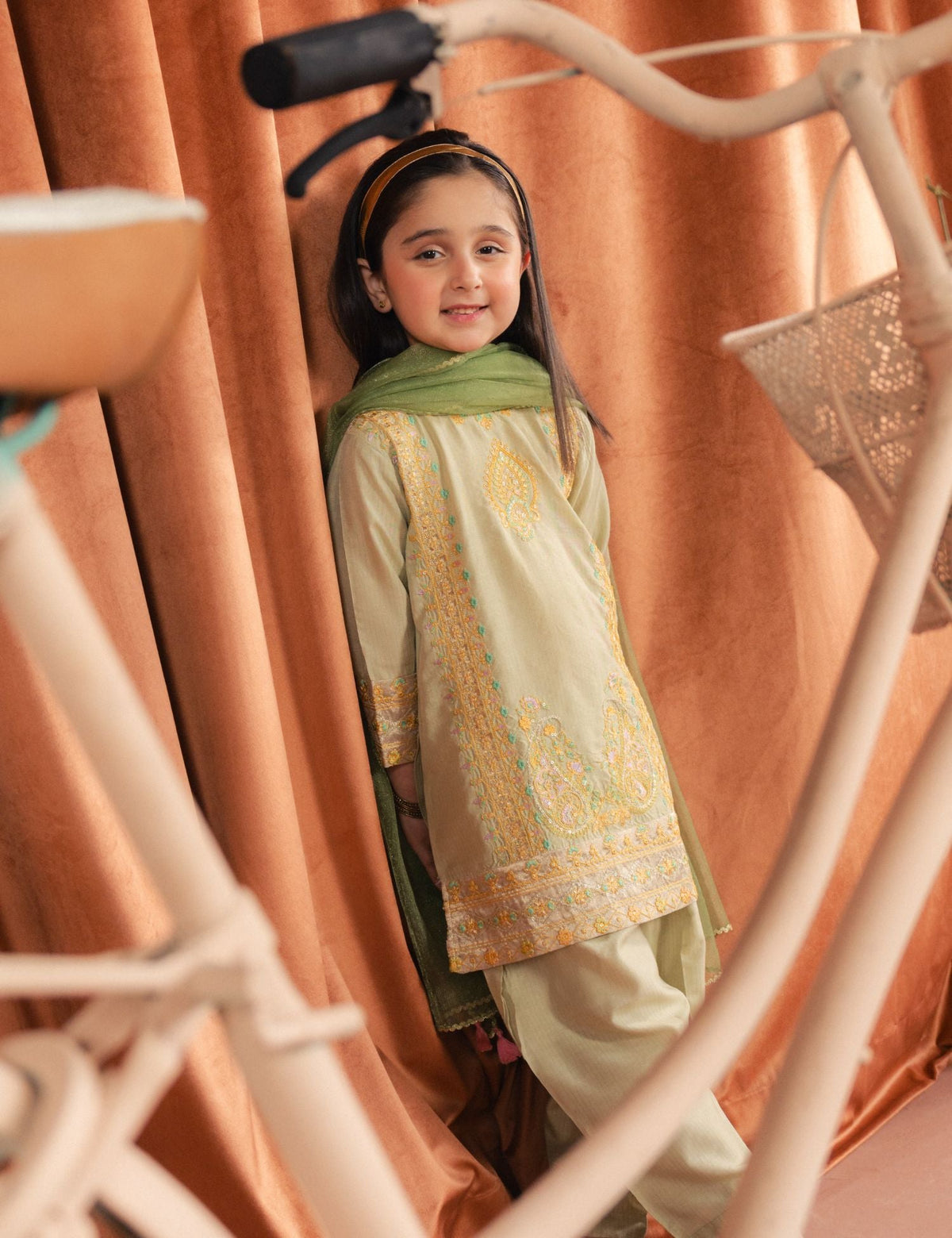 2 PIECE ETHNIC EMBROIDERED SUIT