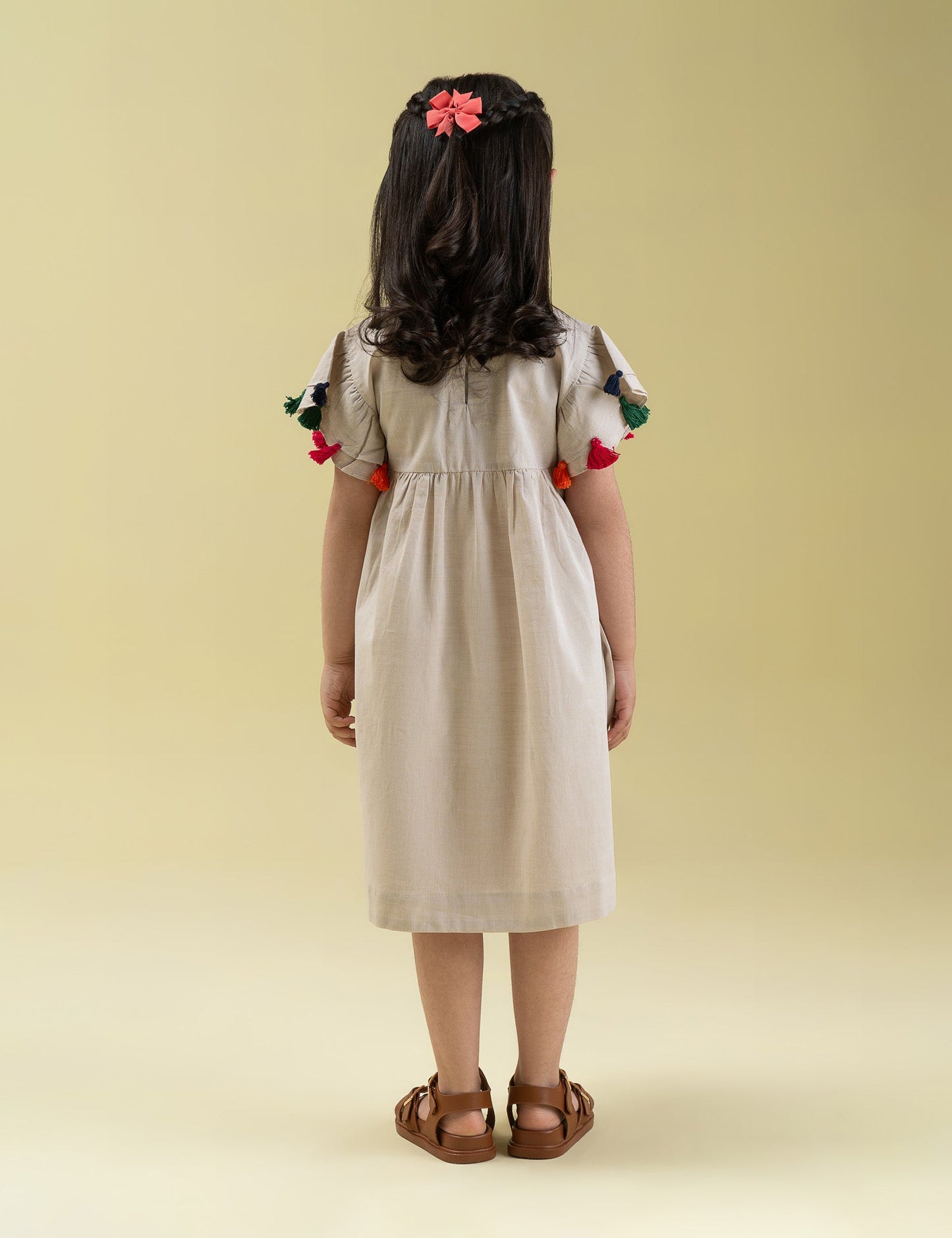 EMBROIDERED DRESS