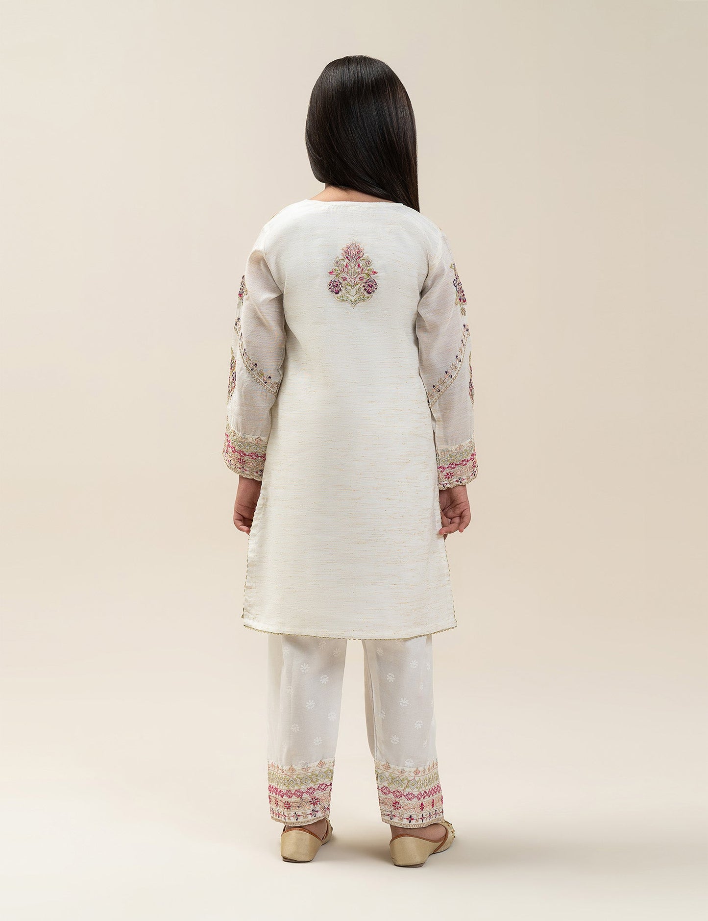 2 PIECE ETHNIC EMBROIDERED SUIT