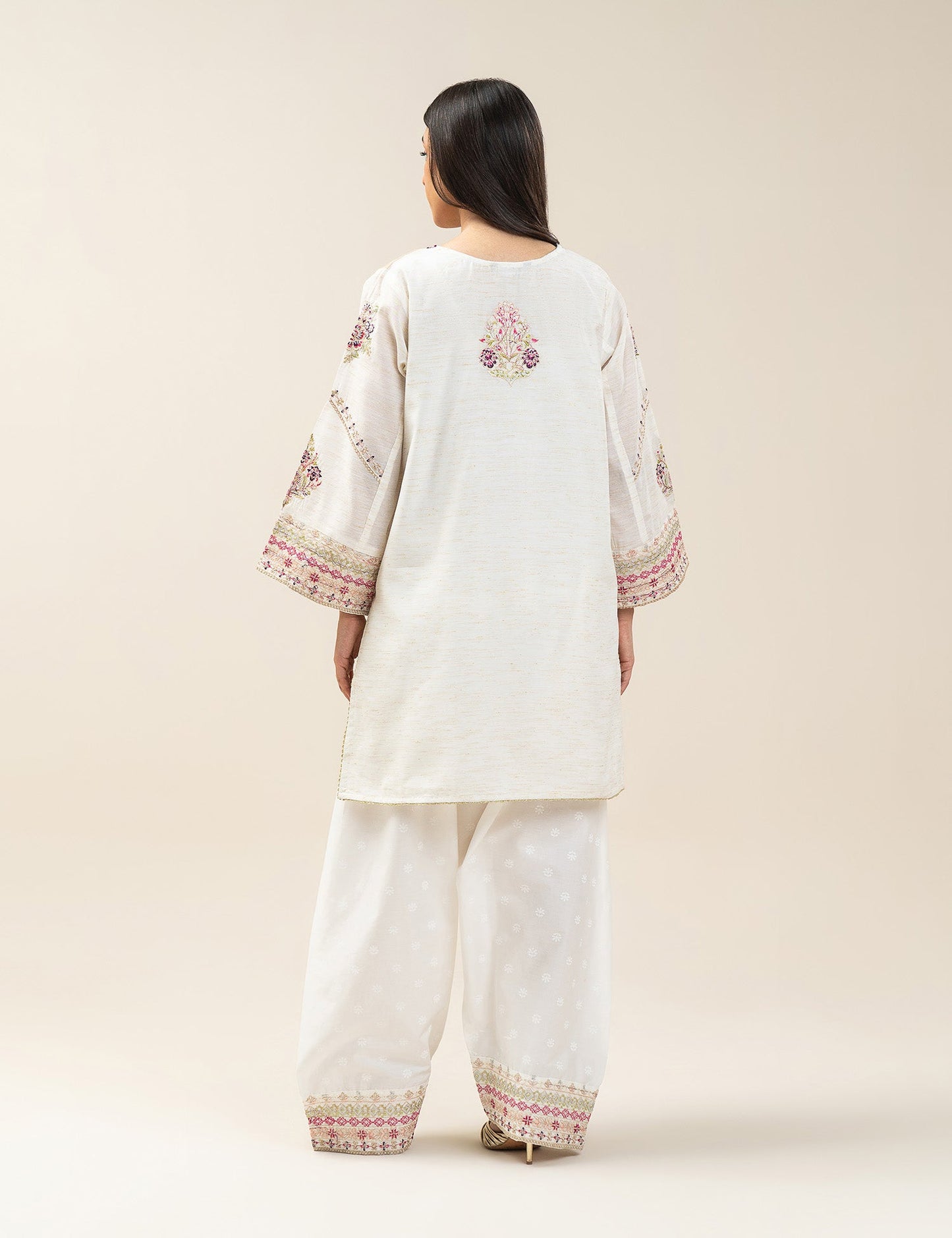 2 PIECE ETHNIC EMBROIDERED SUIT