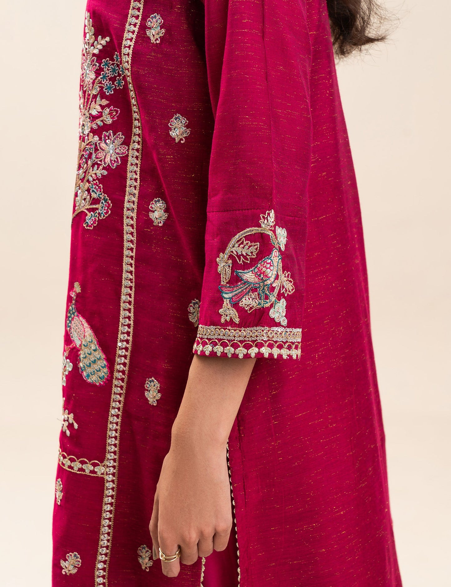 2 PIECE ETHNIC EMBROIDERED SUIT