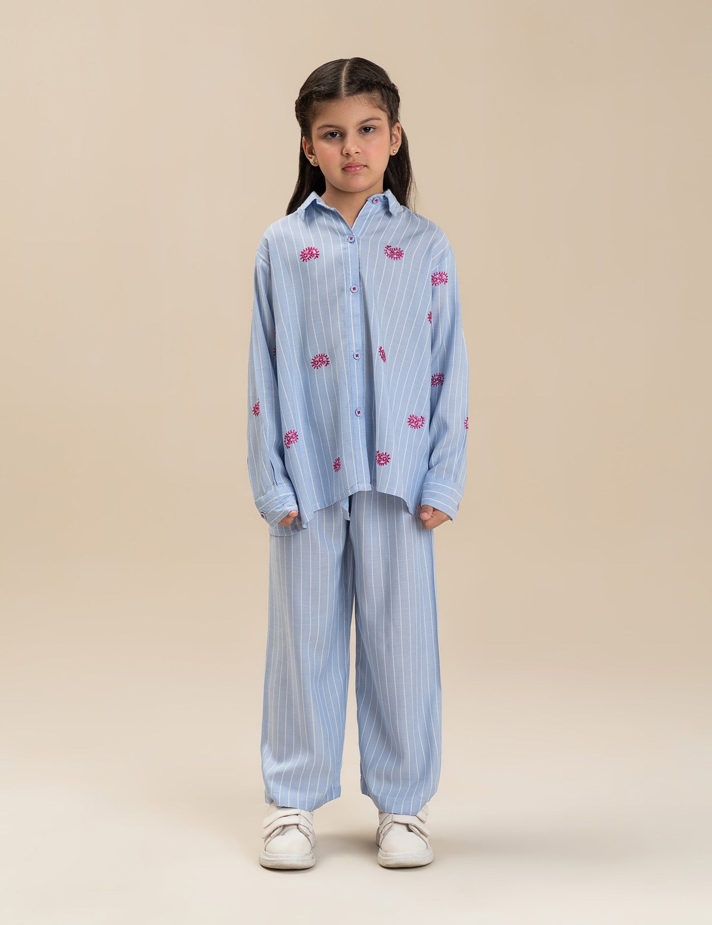 2 PIECE EMBROIDERED SUIT
