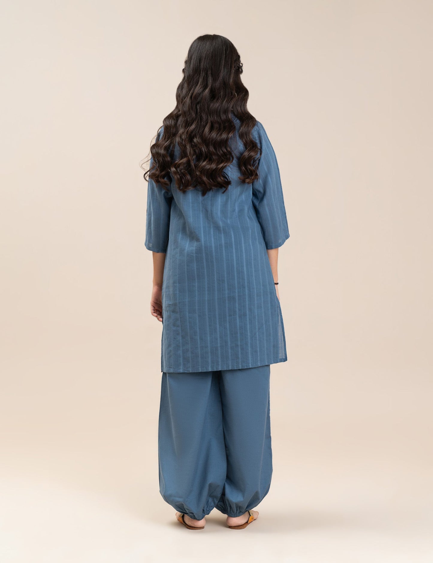 2 PIECE ETHNIC EMBROIDERED SUIT