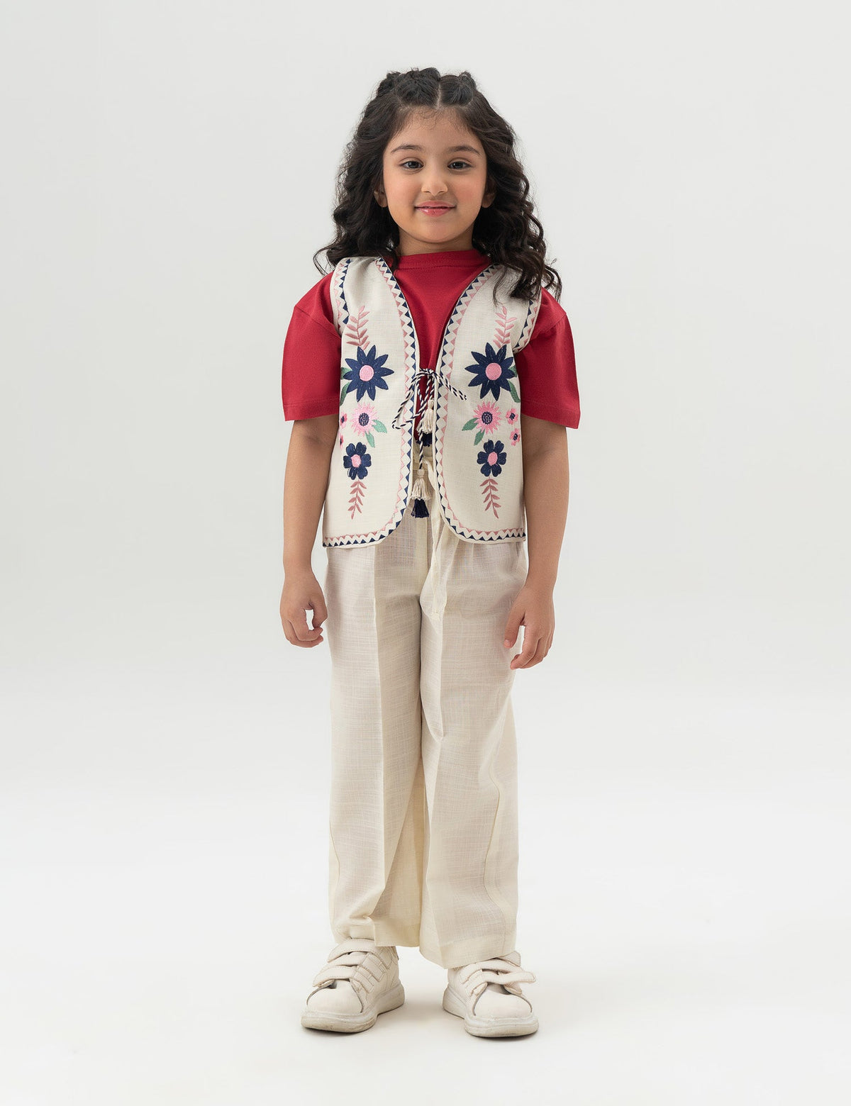 2 PIECE EMBROIDERED SUIT