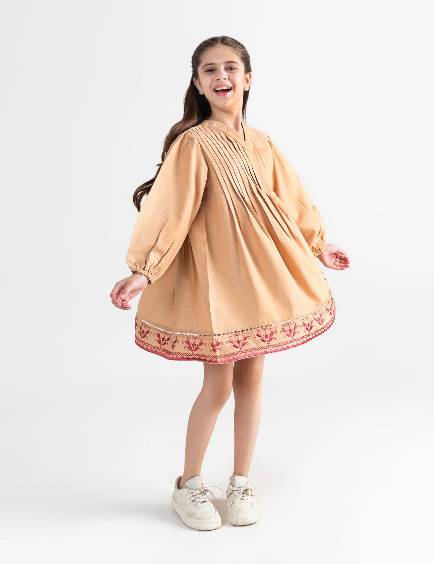 EMBROIDERED DRESS