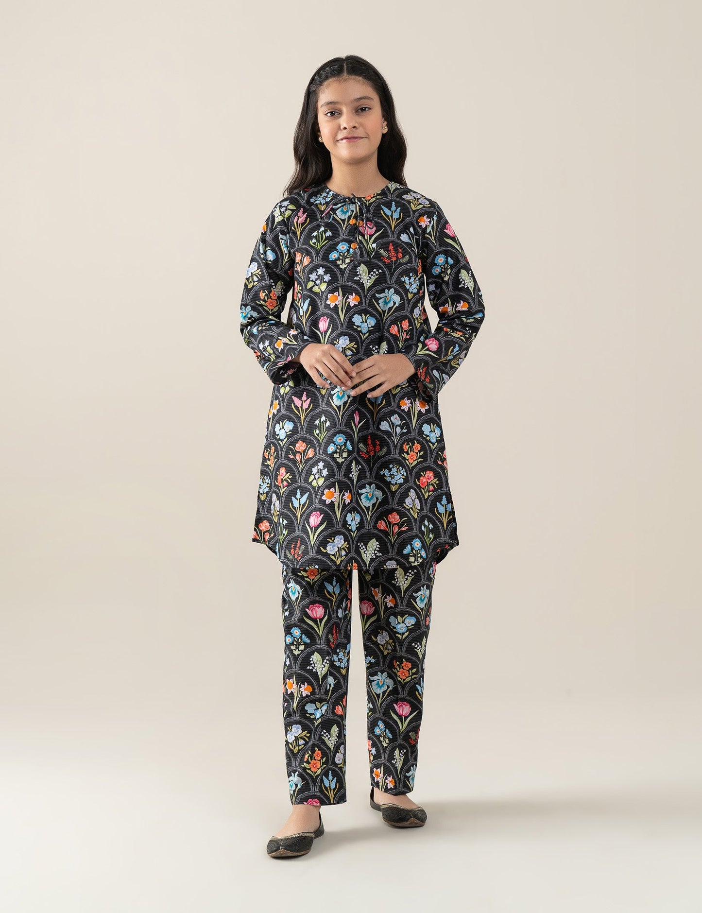 2 PIECE PRINTED SUIT
