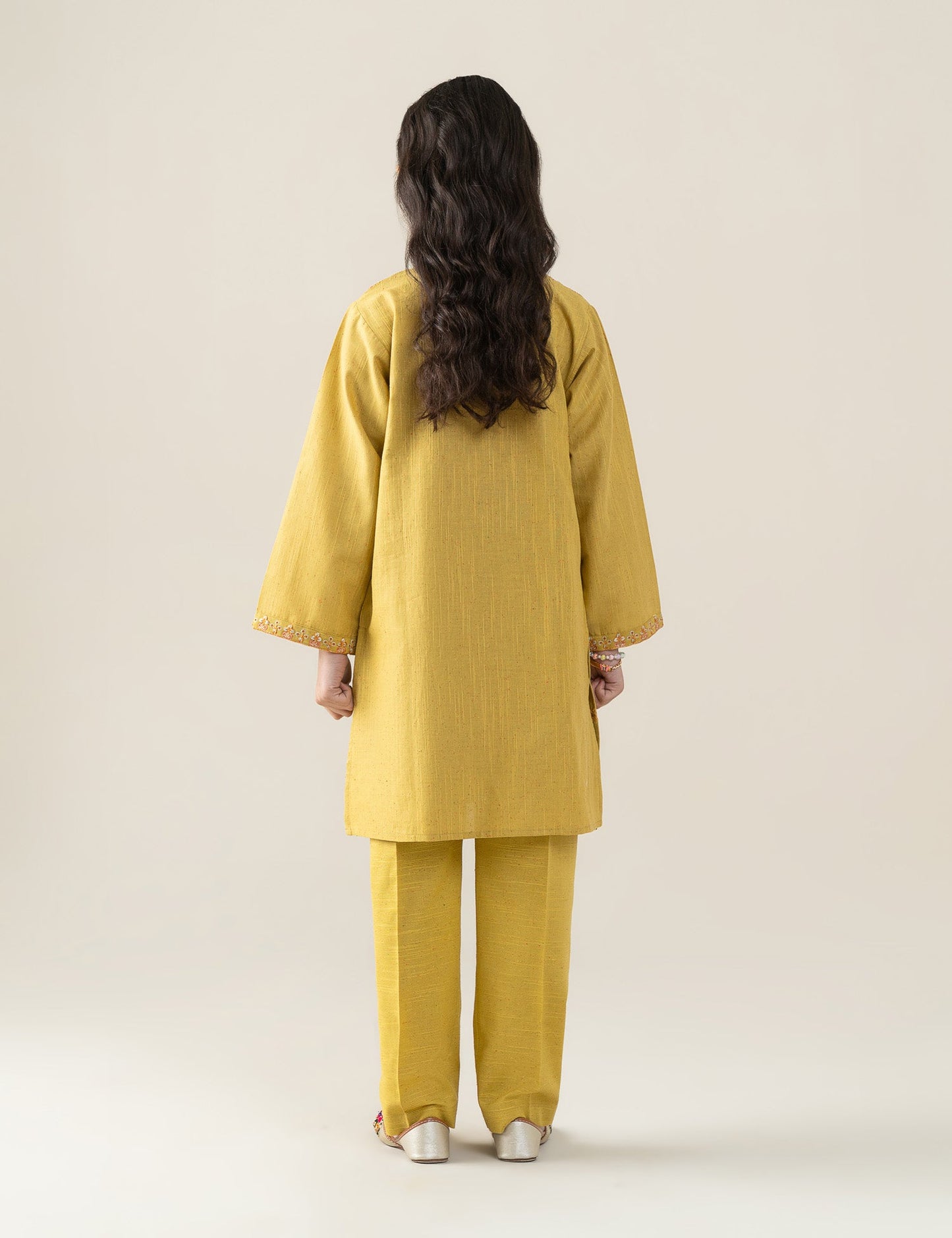 2 PIECE ALLOVER EMBROIDERED SUIT