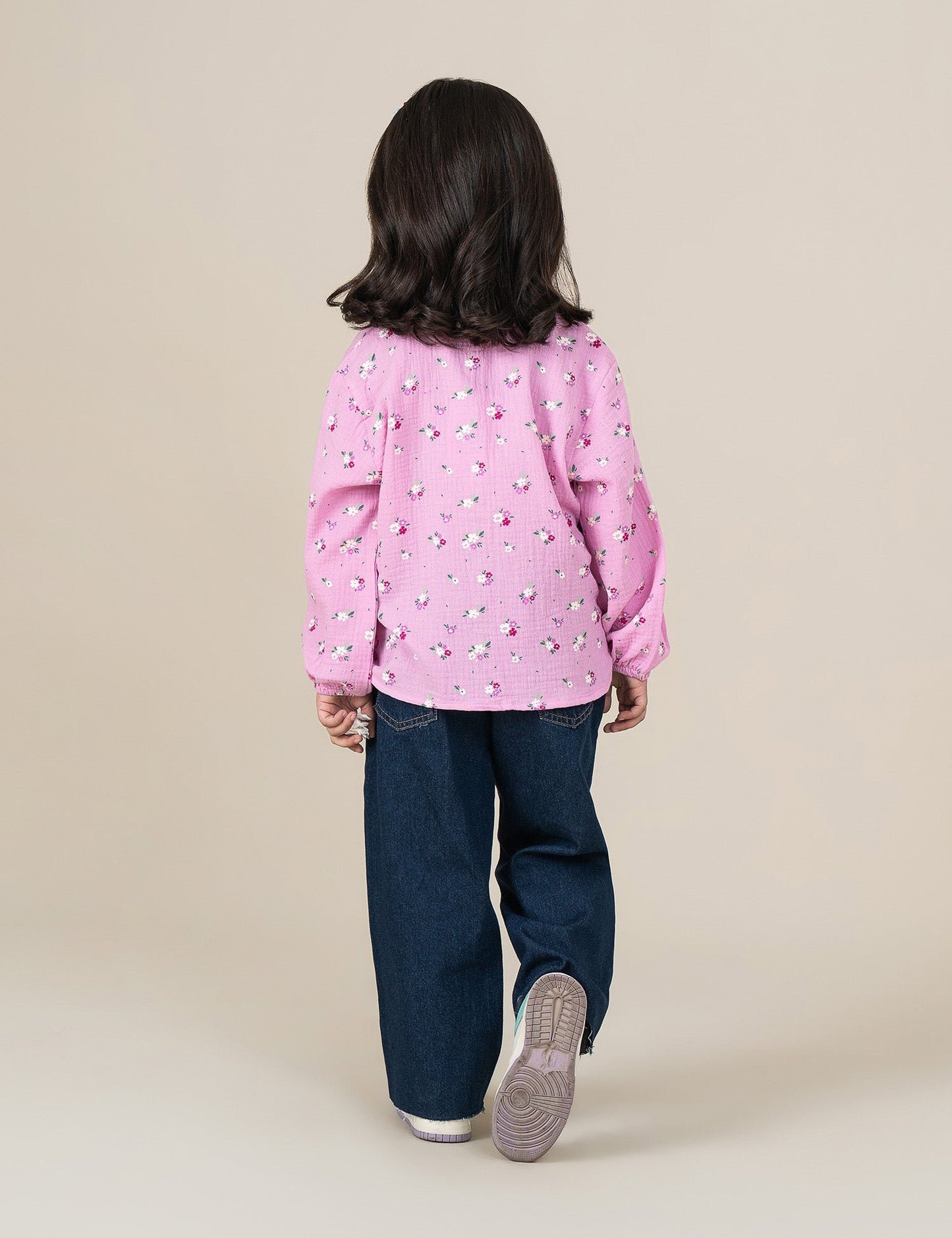 FLORAL BUTTON DOWN TOP