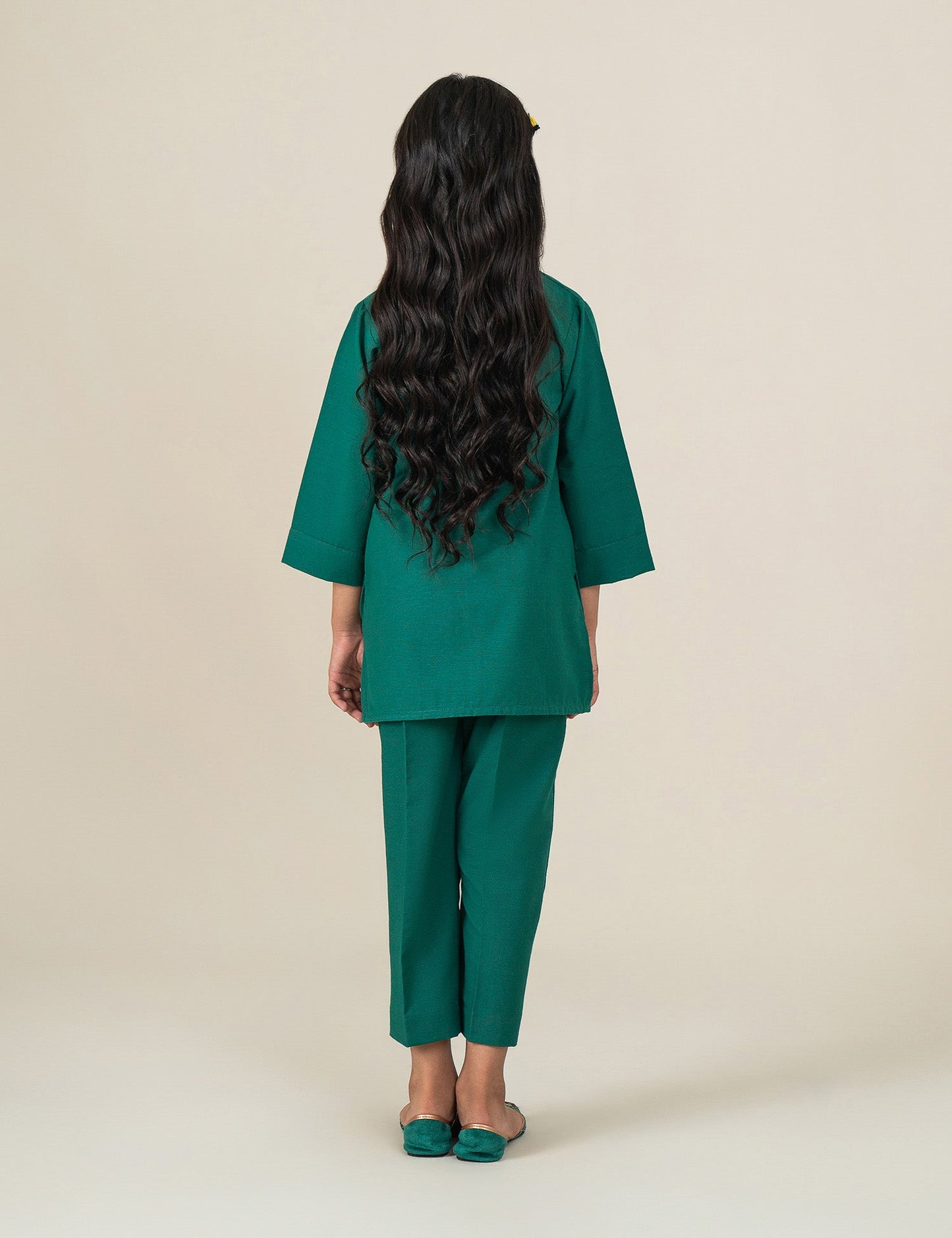 2 PIECE FLORAL EMBROIDERED SUIT