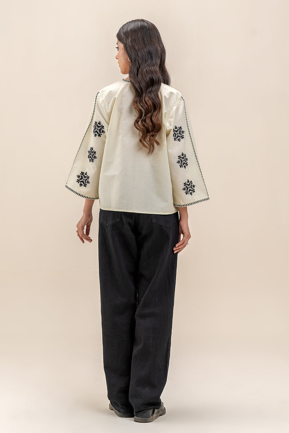 BASIC WOVEN TOP (WESTERN)