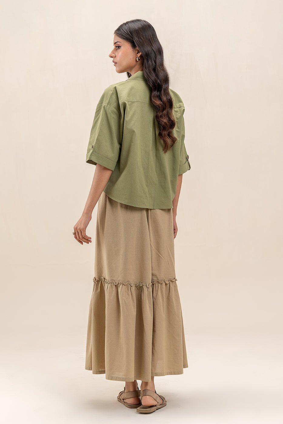 BASIC WOVEN TOP (WESTERN)