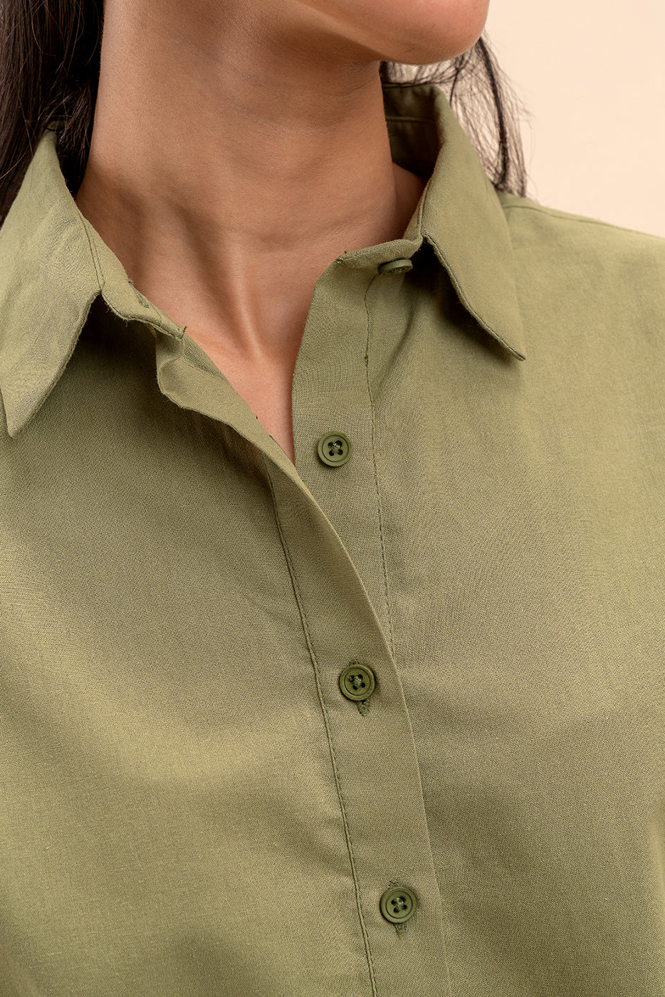 BUTTON-THROGH SHIRT
