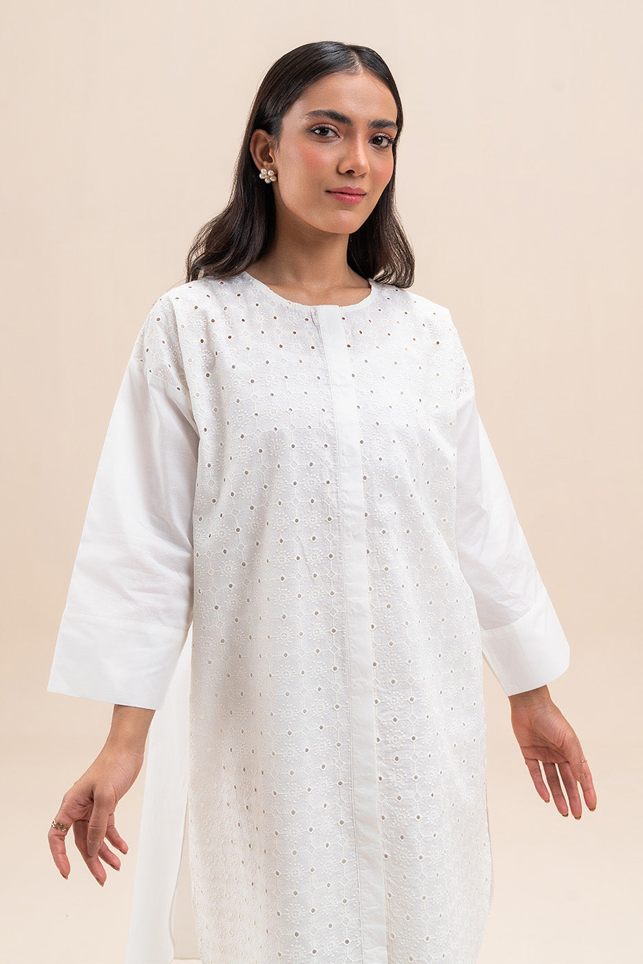 2 PIECE EMBROIDERED LAWN SUIT (PRET)