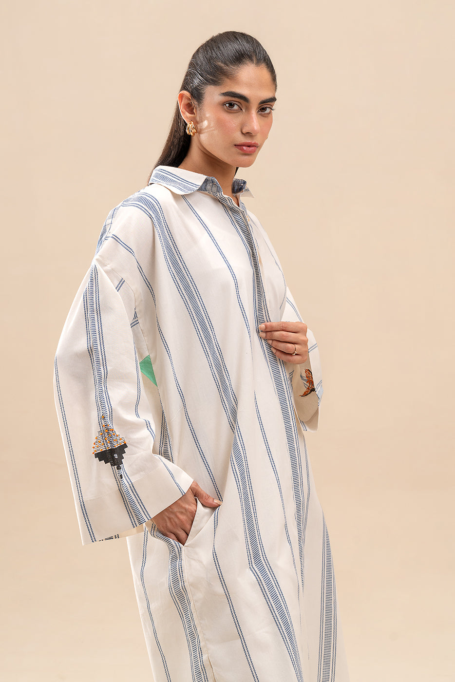 2 PIECE BASIC DOBBY SUIT (PRET)