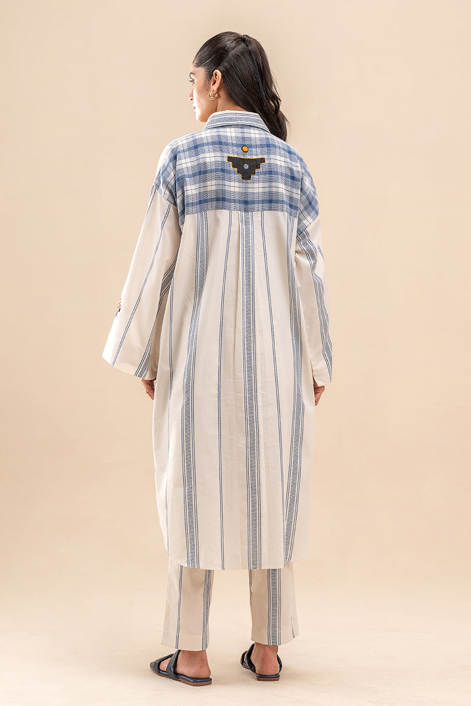 2 PIECE BASIC DOBBY SUIT (PRET)