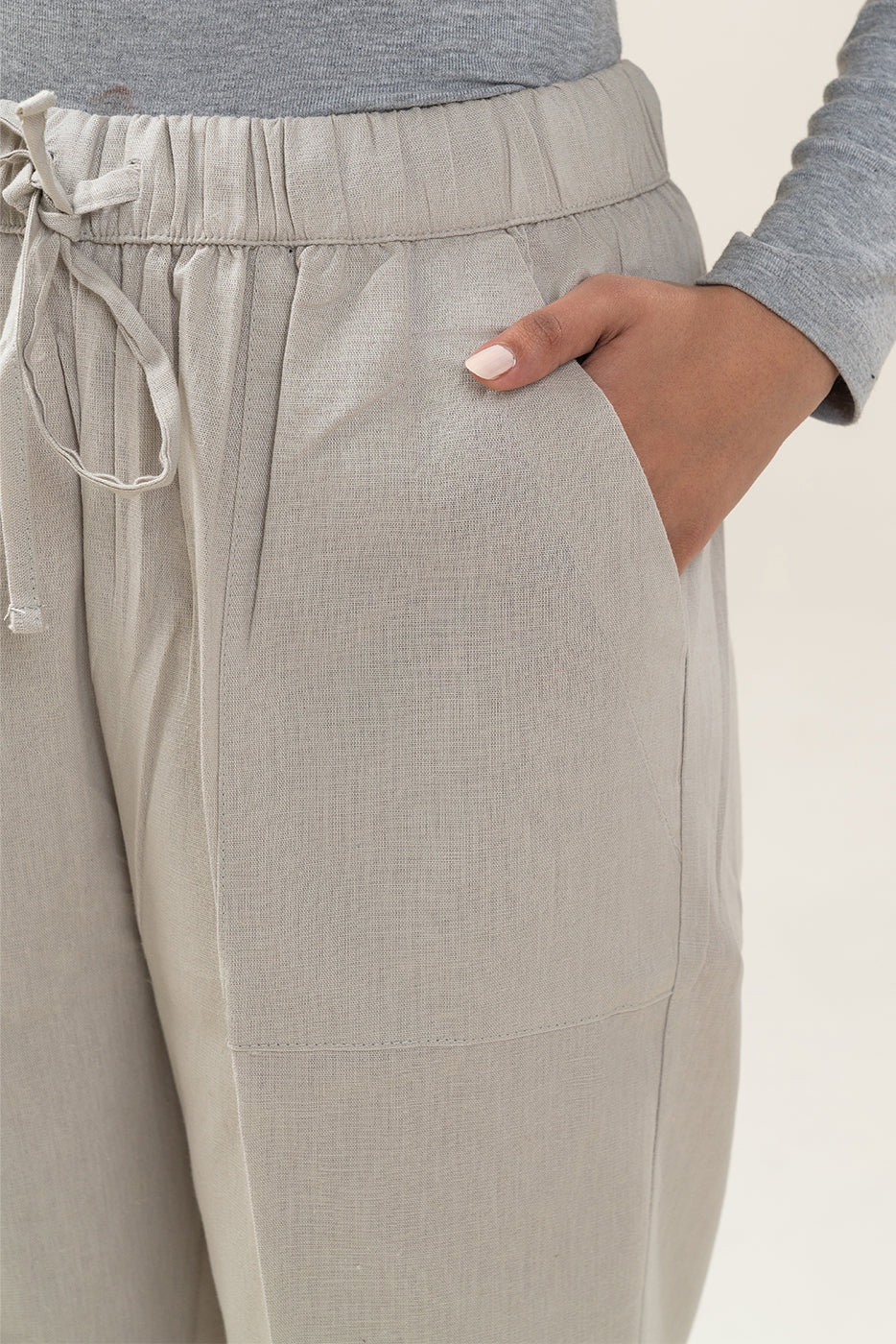 BASIC LINEN BOTTOM