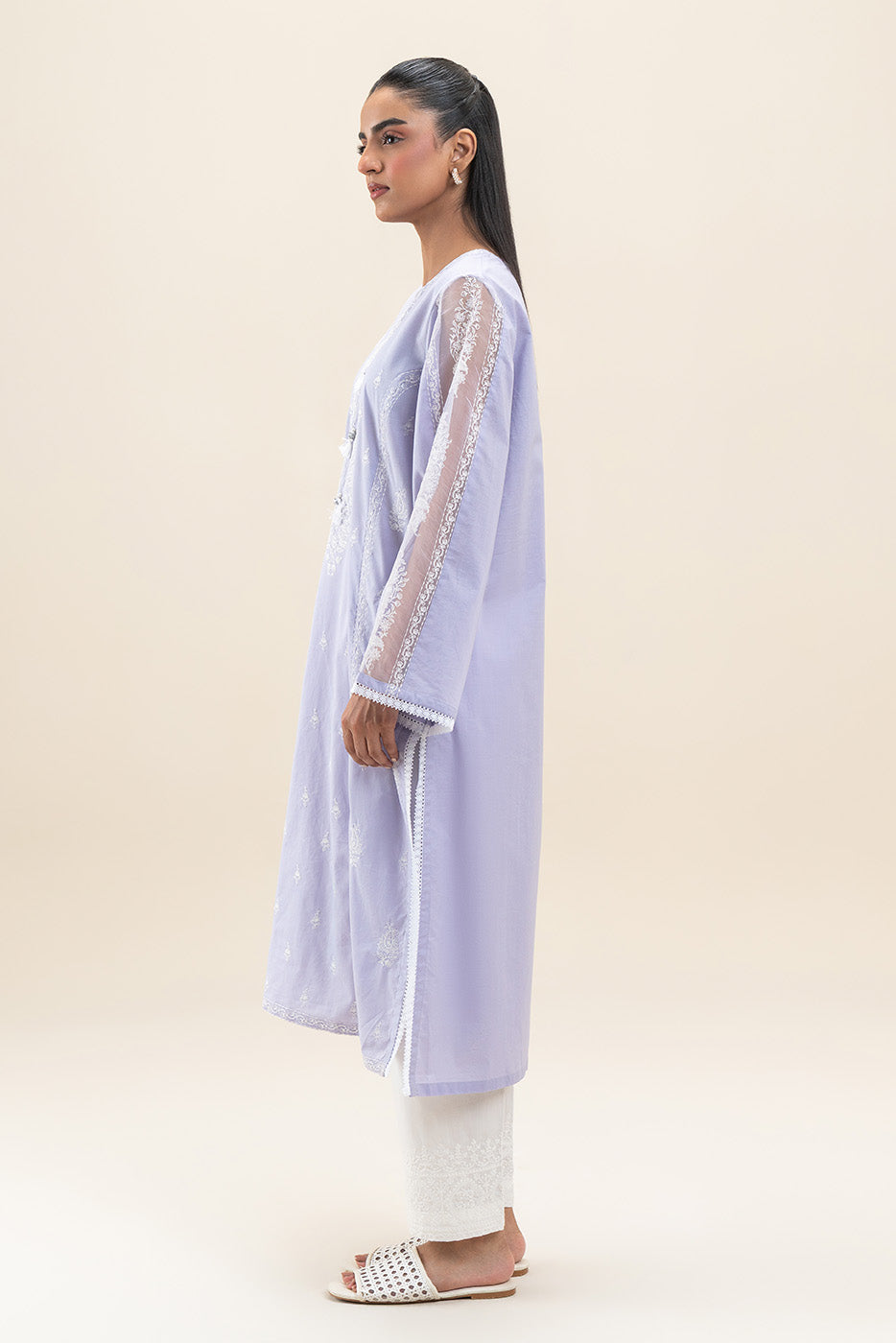EMBROIDERED LAWN SHIRT (PRET)