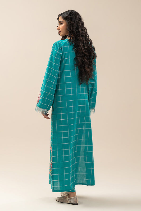 EMBROIDERED YARN DYED SHIRT (PRET)