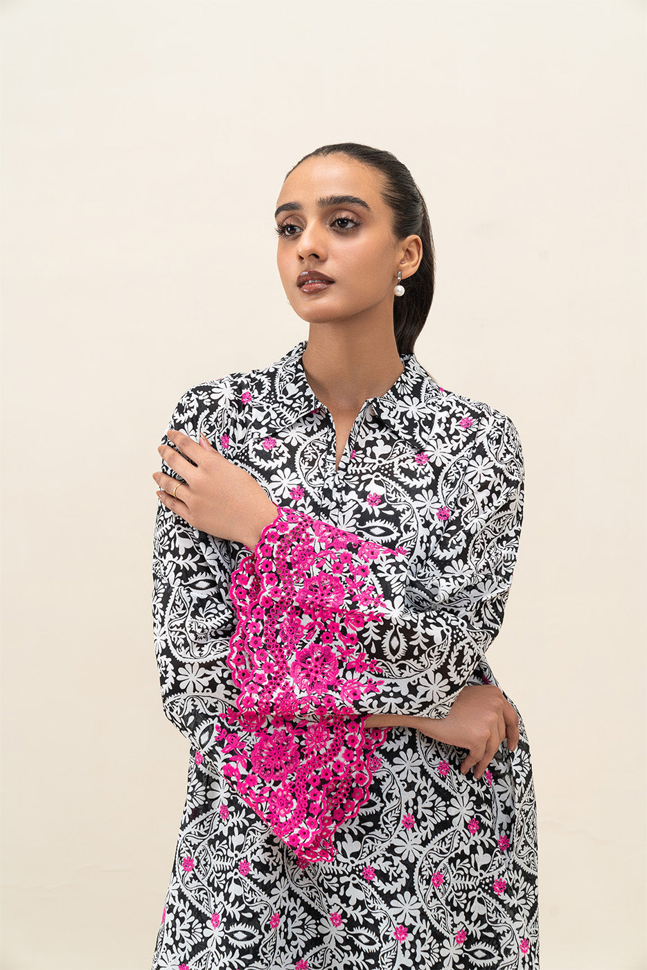 2 PIECE PRINTED LAWN SUIT (PRET)