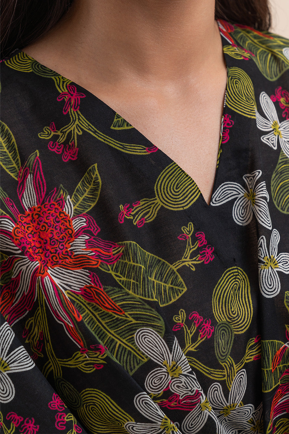 PRINTED LAWN SHIRT (PRET)