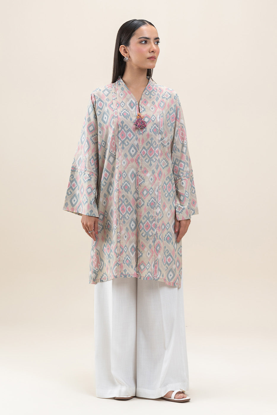 PRINTED LAWN SHIRT (PRET)