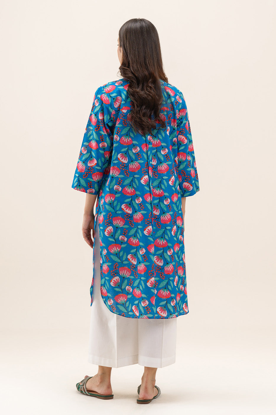 PRINTED LAWN SHIRT (PRET)