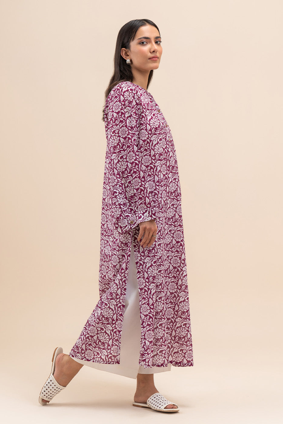 PRINTED LAWN SHIRT (PRET)