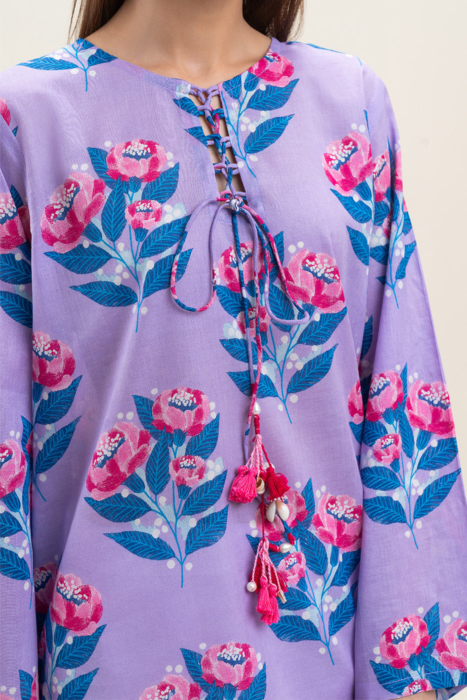 PRINTED LAWN SHIRT (PRET)