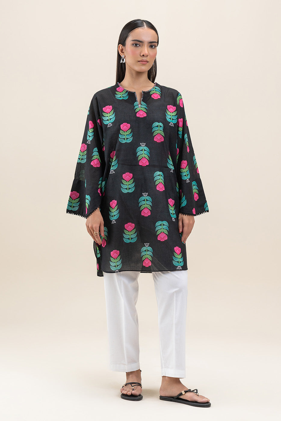PRINTED LAWN SHIRT (PRET)