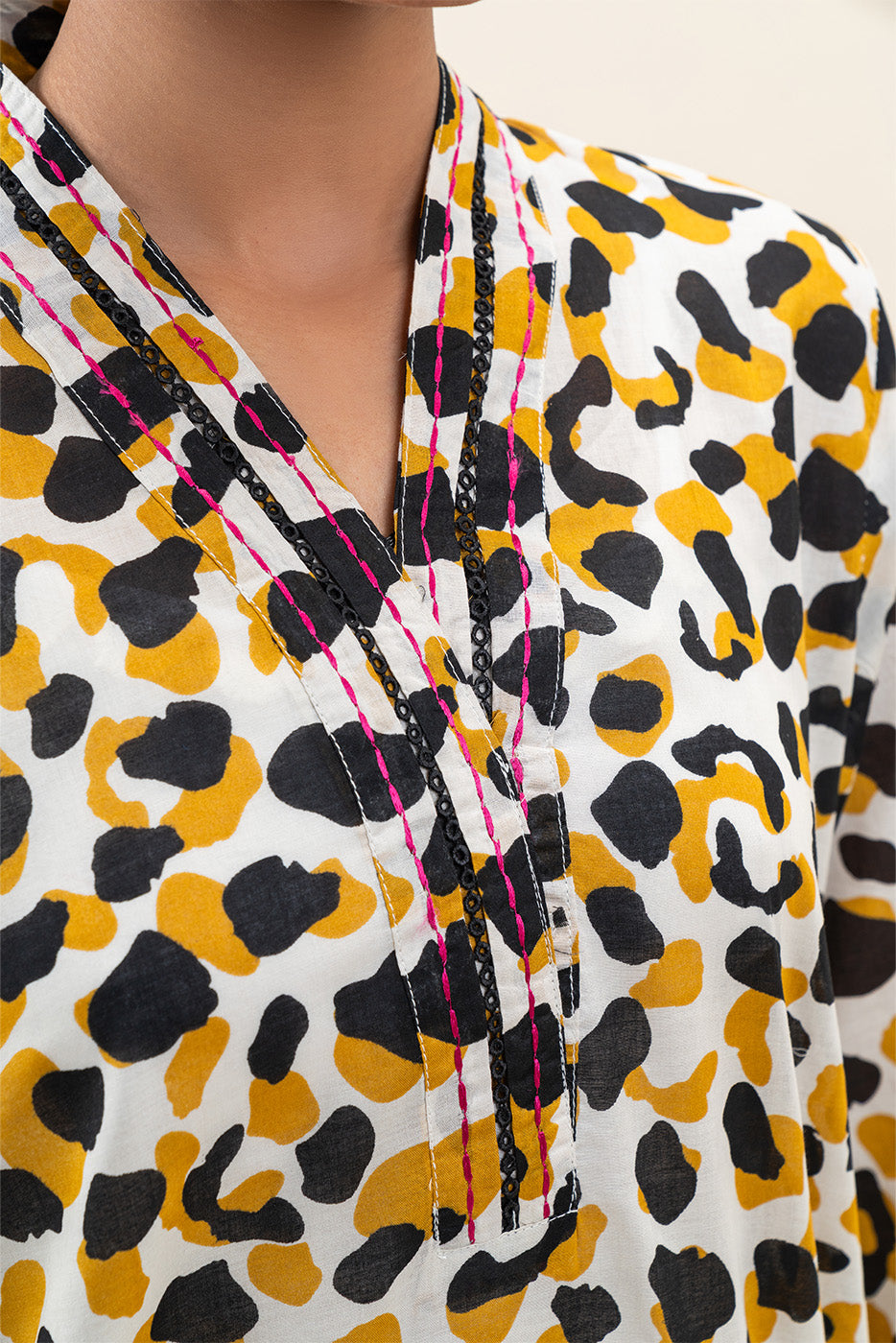 PRINTED LAWN SHIRT (PRET)