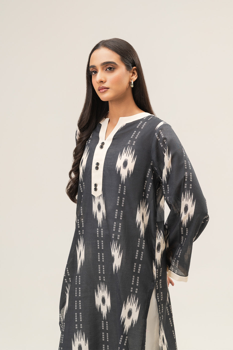PRINTED LAWN SHIRT (PRET)