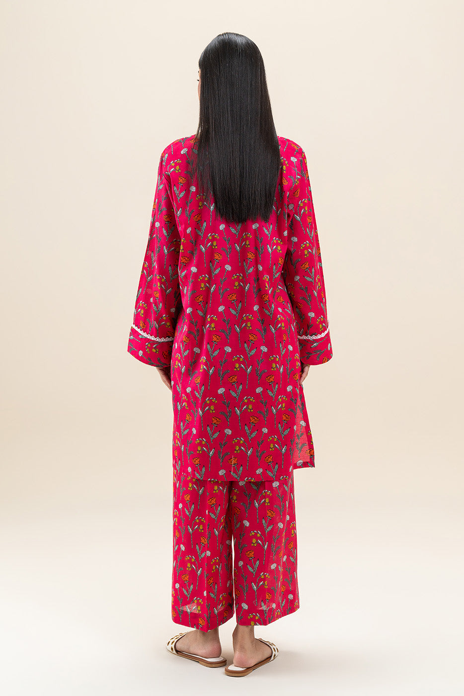 2 PIECE PRINTED LAWN SUIT (PRET)