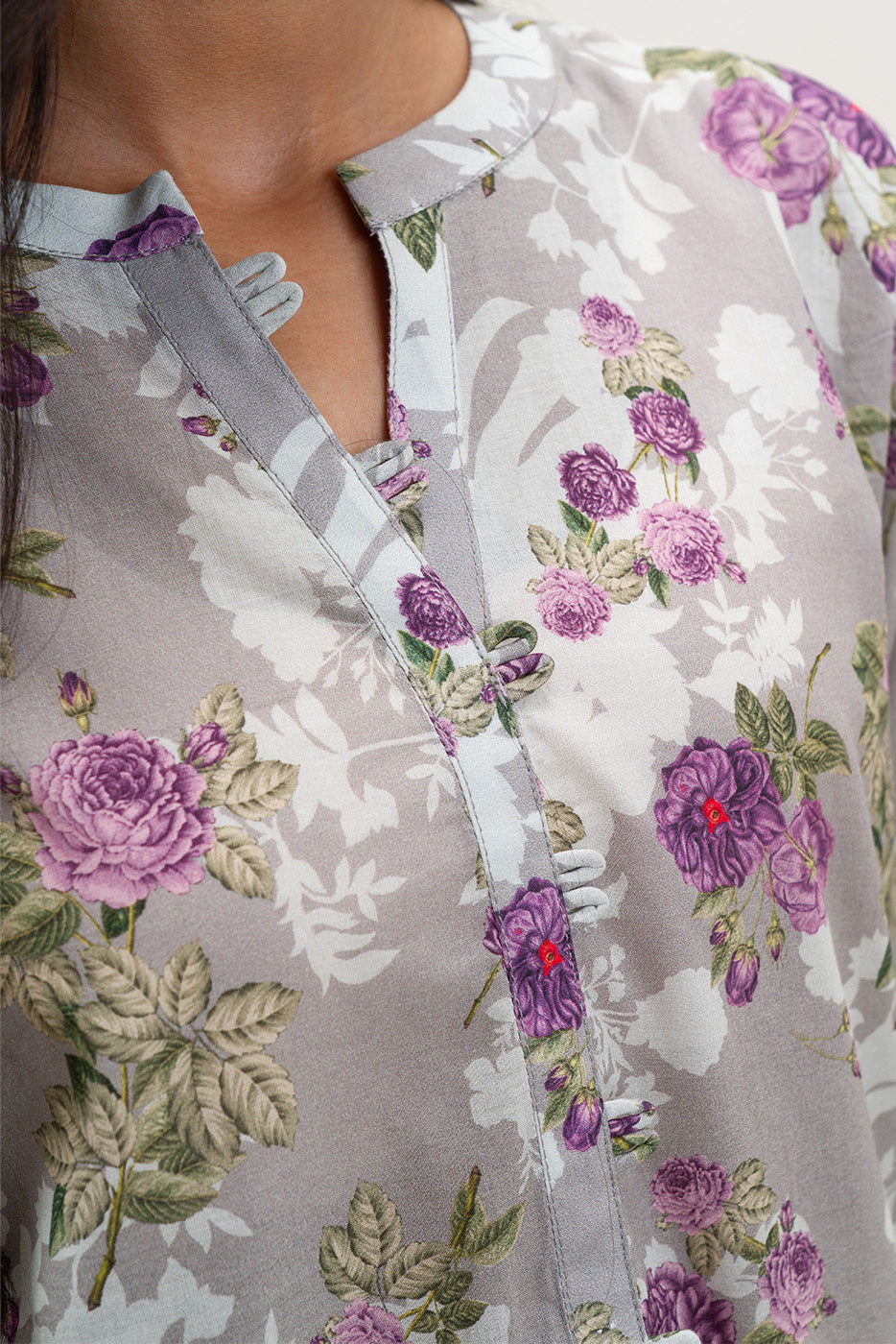 3 PIECE PRINTED LAWN SUIT-MYSTIC GARDEN (UNSTITCHED)