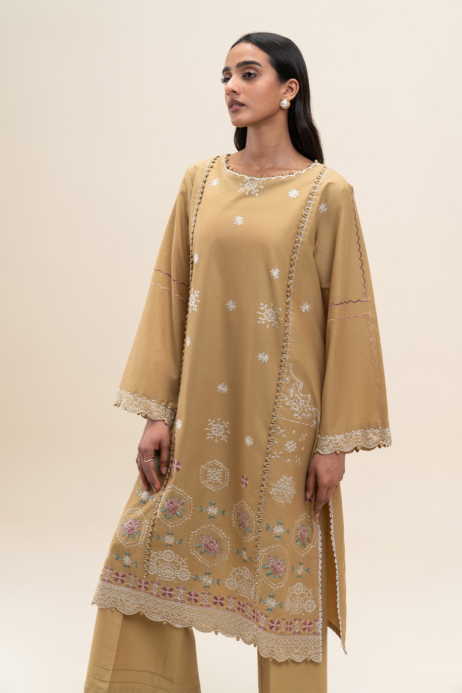2 PIECE PRINTED LAWN SUIT-GARDENIA GLAM (UNSTITCHED)